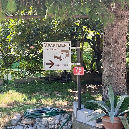 Apartmaji Klabjan - Kaki Osp Εξωτερικό φωτογραφία